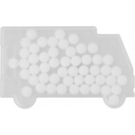 Mintdoosje 'Vrachtwagen'-Wit