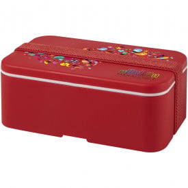 MIYO enkellaagse lunchtrommel -Rood, rood