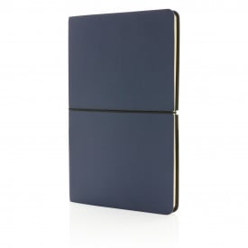 Notitieboek - A5 - PU - 96 vellen - gelinieerd - softcover