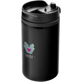Mojave 300 ml geïsoleerde beker van RCS-gecertificeerd gerecycled roestvrij staal-Zwart