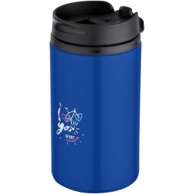 Mojave geïsoleerde beker - 300 ml - RCS-gecertificeerd gerecycled RVS - met schroefdop en flip-top opening-Koningsblauw