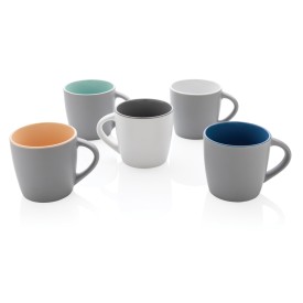 Mok 300ml - keramiek - gekleurde binnenkant