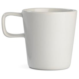 Sensi mok 180ml - porselein - stapelbaar - wit