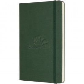 Moleskine Classic Hard Cover Large gelinieerd-Myrtle green