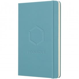 Moleskine Classic notitieboek - large - kunstleer - 120 vellen - gelinieerd - ronde hoeken, bladwijzer en elastieksluiting - hard cover