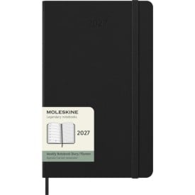 Moleskine weekagenda 12 maanden - leerpapier - harde kaft