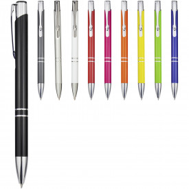 Moneta aluminium balpen-Wit