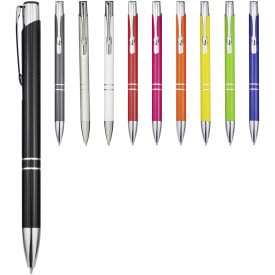 Moneta aluminium balpen-Zilver