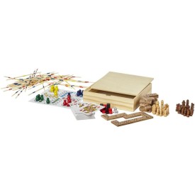 Monte Carlo speelset - 7 spellen - verpakt in houten doos
