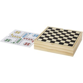 Monte Carlo speelset - 7 spellen - verpakt in houten doos