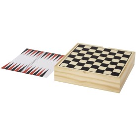 Monte Carlo speelset - 7 spellen - verpakt in houten doos