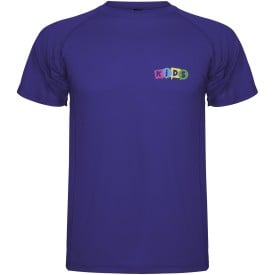 Montecarlo sportshirt met korte mouwen voor kinderen-Mauve