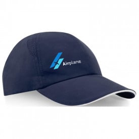 Morion cool fit sandwich cap - rPET polyester - 6 panelen - metalen gespsluiting