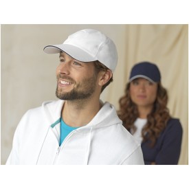 Morion cool fit sandwich cap - rPET polyester - 6 panelen - metalen gespsluiting