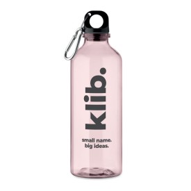 Moss re500 rPET fles 500ml-Transparant roze
