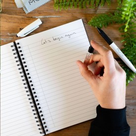 MOYU notitieboek - A5 - 18 bladzijden - uitwisbaar - craftcover