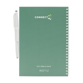 MOYU notitieboek - A5 - 18 bladzijden - uitwisbaar - softcover
