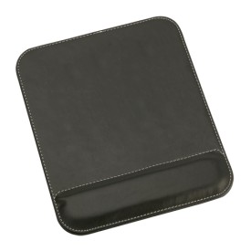 Gong Muispad - PU - 22.5x18.5cm - gewatteerde polssteun - anti-slip