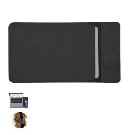 Multifunctioneel laptoptasje Benrix - gerecycled PU en RPET - 13 inch - draadloos laadstation