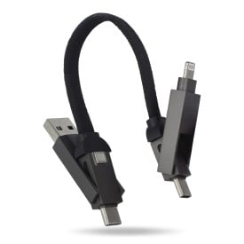 Multifunctionele 4-in-1 Kabel Sleutelhanger formaat 60 W