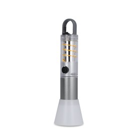 Multifunctionele zaklamp van gerecycled materiaal-Zilver