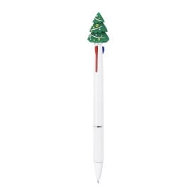 Multikleurige pen Trismas - ABS - 3-in-1 - blauwe, rode en zwarte vulling