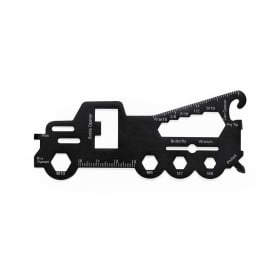 Zorlix multitool in vrachtwagenvorm - RVS - 18 Functies