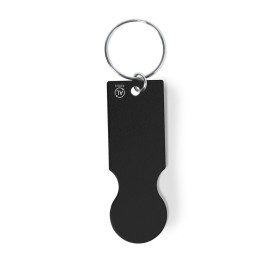 Munt-Sleutelhanger Talgun-Zwart