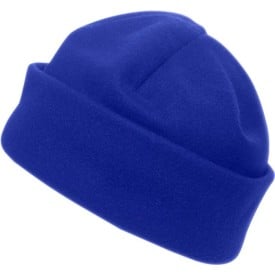 Muts van fleece-Kobaltblauw