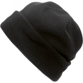 Muts van fleece-Zwart-Zonder opdruk