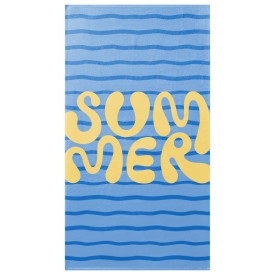 Sublimatie handdoek allover bedrukt-Wit