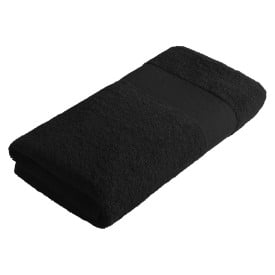 Budget handdoek 50 x 100 cm-Zwart