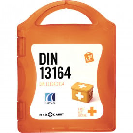 MyKit auto EHBO-doos - kunststof - 38-delig - DIN goedgekeurd