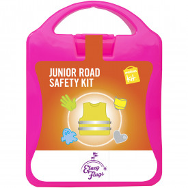 MyKit Mediuim Junior Road Safety kit-Magenta