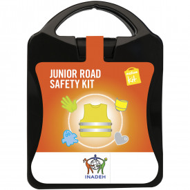 MyKit Mediuim Junior Road Safety kit-Zwart