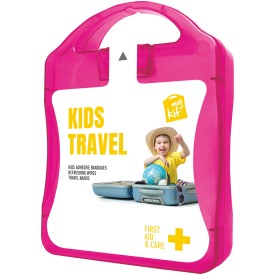 MyKit Reisset voor kinderen-Magenta