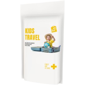 MyKit reisset voor kinderen met papieren stazak-Wit