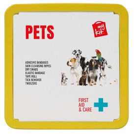 MyKit tinnen EHBO set voor huisdieren-Geel
