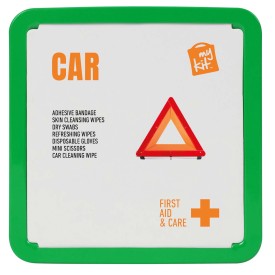 MyKit tinnen EHBO set voor in de auto-Groen