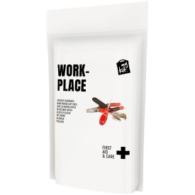 MyKit Werkplek Eerste Hulp Set met papieren stazak-Wit