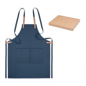 Nagpur colour schort organisch katoen-Blauw