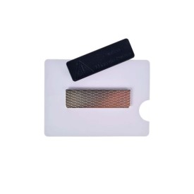 Name Badge James double met magneet-Wit