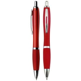 Gekleurde Nash balpen full color-Rood
