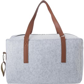Natalie reistas - rPET vilt - PU-details - draagriem
