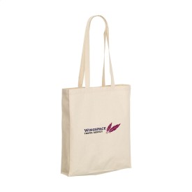Natural Square Bag (165 g/m²) katoenen tas-Ecru