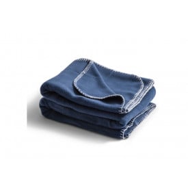 Nightingale fleece poncho 120x160 cm-Donker blauw