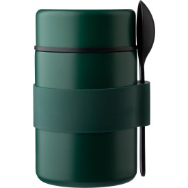 Niko lunchpot 460ml - RVS - dubbelwandig - inclusief lepel