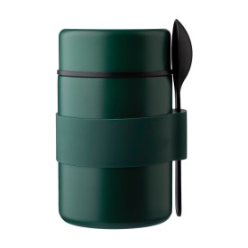 Niko lunchpot 460ml - RVS - dubbelwandig - inclusief lepel