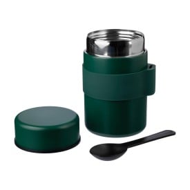 Niko lunchpot 460ml - RVS - dubbelwandig - inclusief lepel