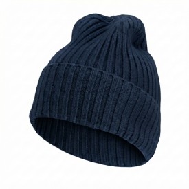 Nilton's 100% merino wollen muts-Marineblauw